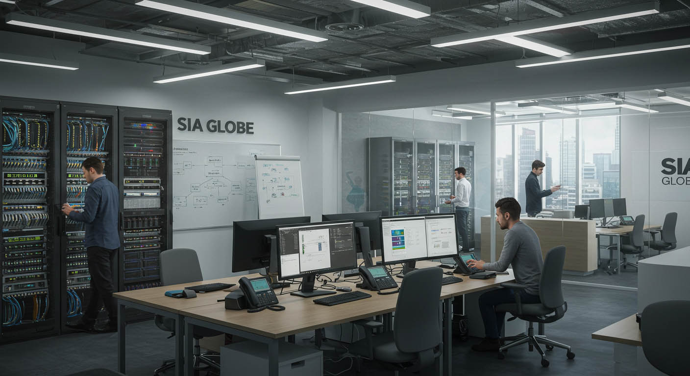 Futuristic technology interface